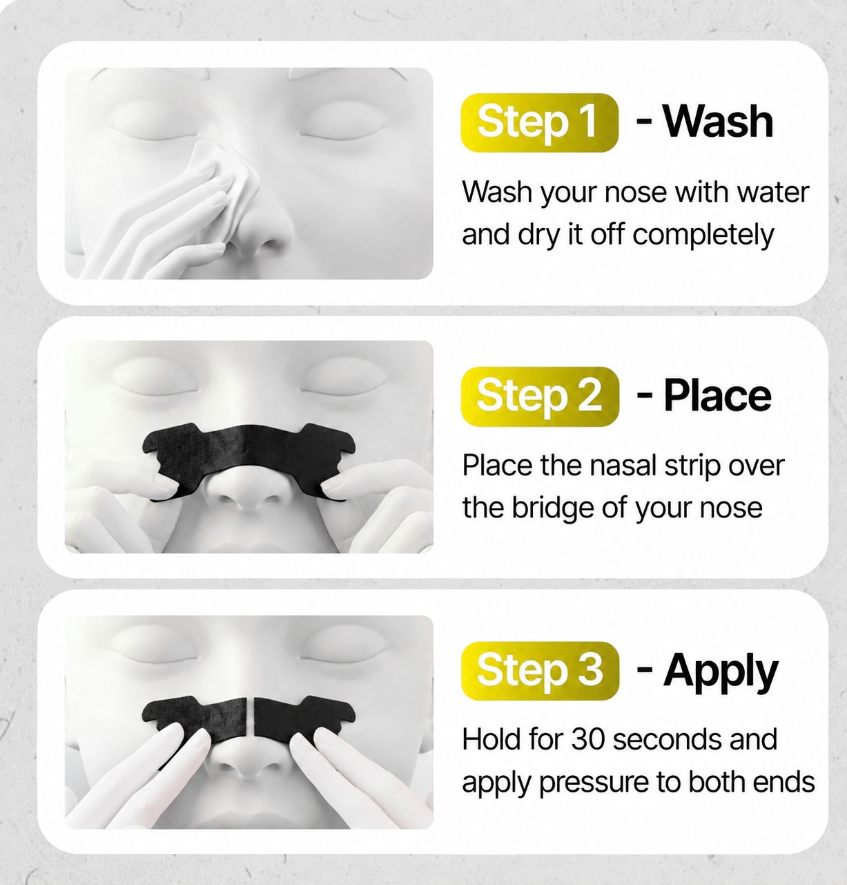 ELVORS Nose Strips – 30 Pack